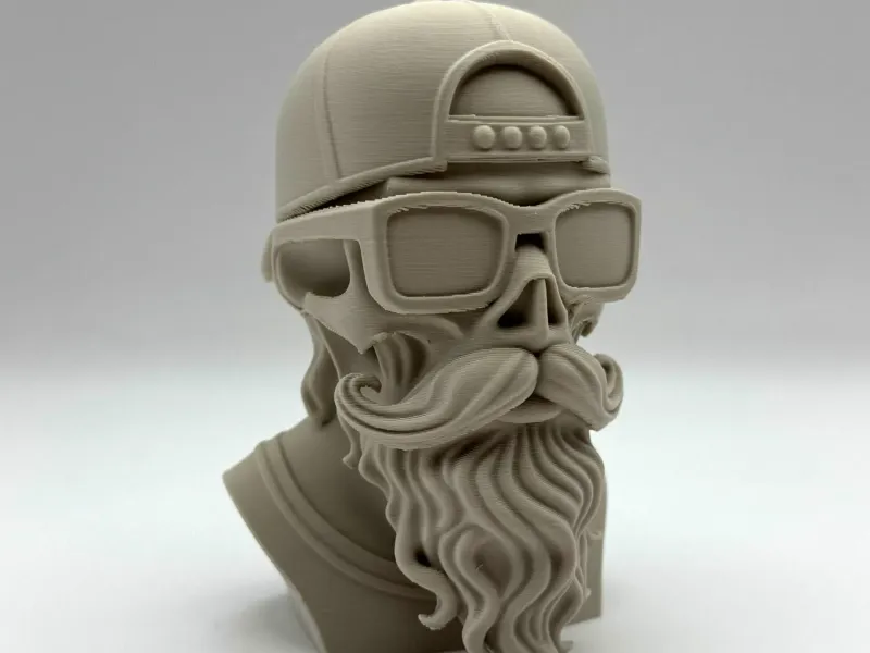 Gents Skeletal Bust