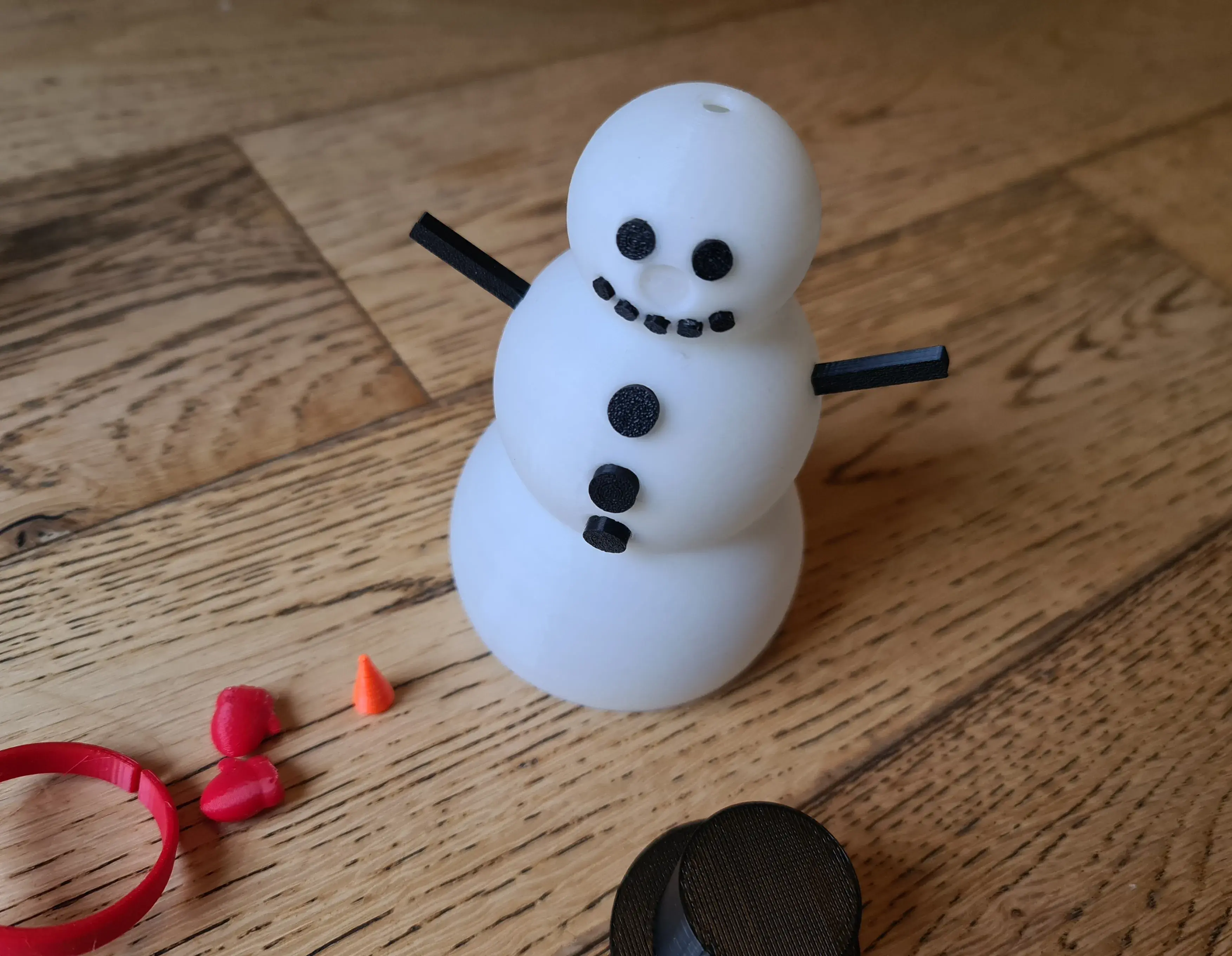 Mr Frosty Snowman Christmas Decoration LED Lamp or Tealight