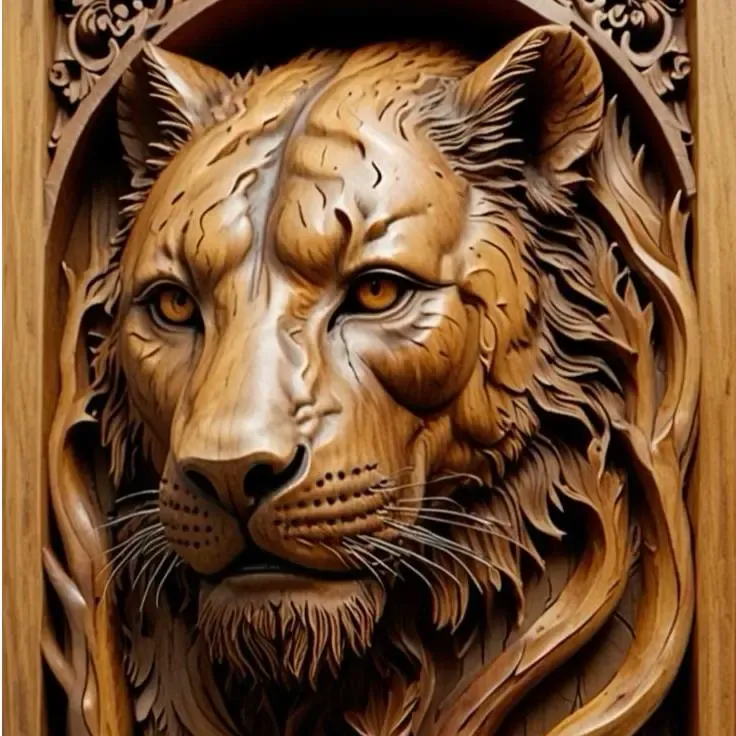 tiger wall art