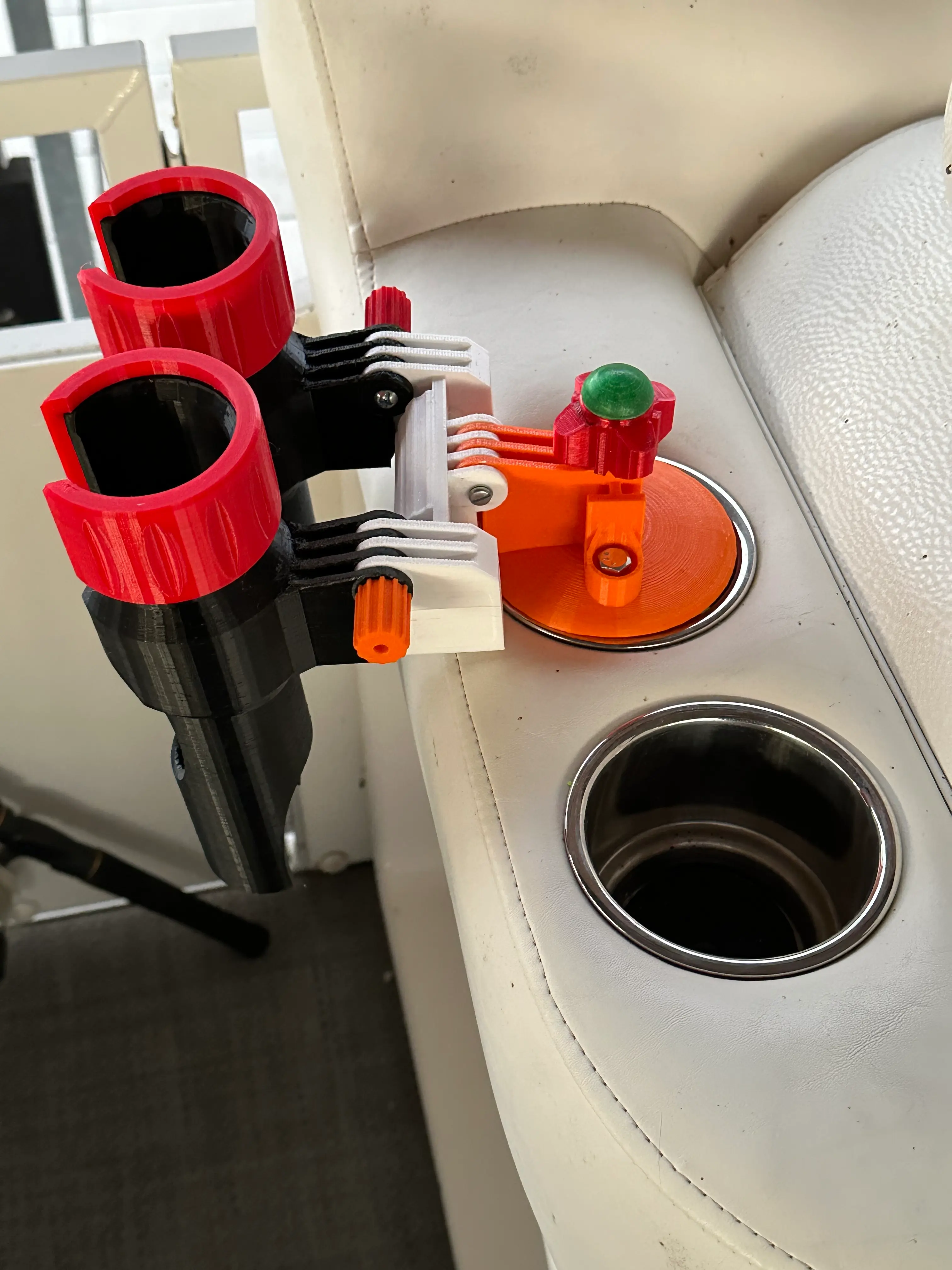 Rod Holder Converter for Boat Cup Holder