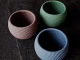 Pixel Vase V3 | Globe Shape | Plant Pot  | Plantar-4