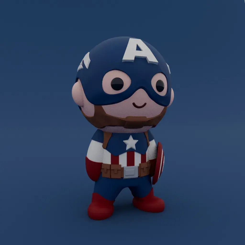 El pequeño Capitán América