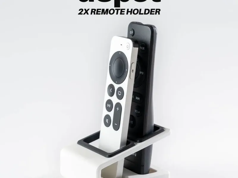 Depósito ⬝ Suporte para 2 Controles Remotos