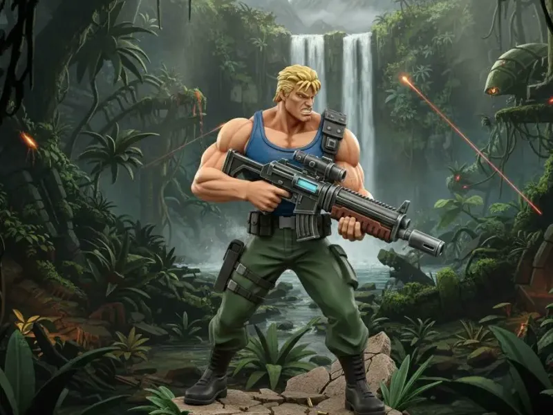 Bill Ryzer from Contra Videogame