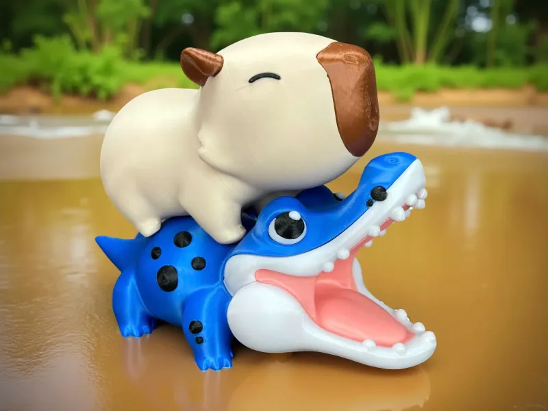 Capybara Crocodile - Multipièces