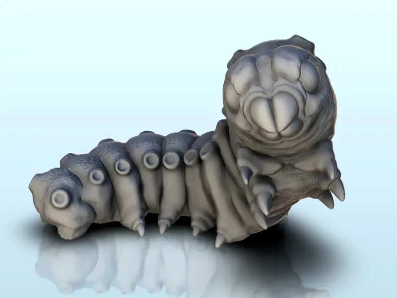 Bruco (+ versione pre-supportata) (1) - miniature warha