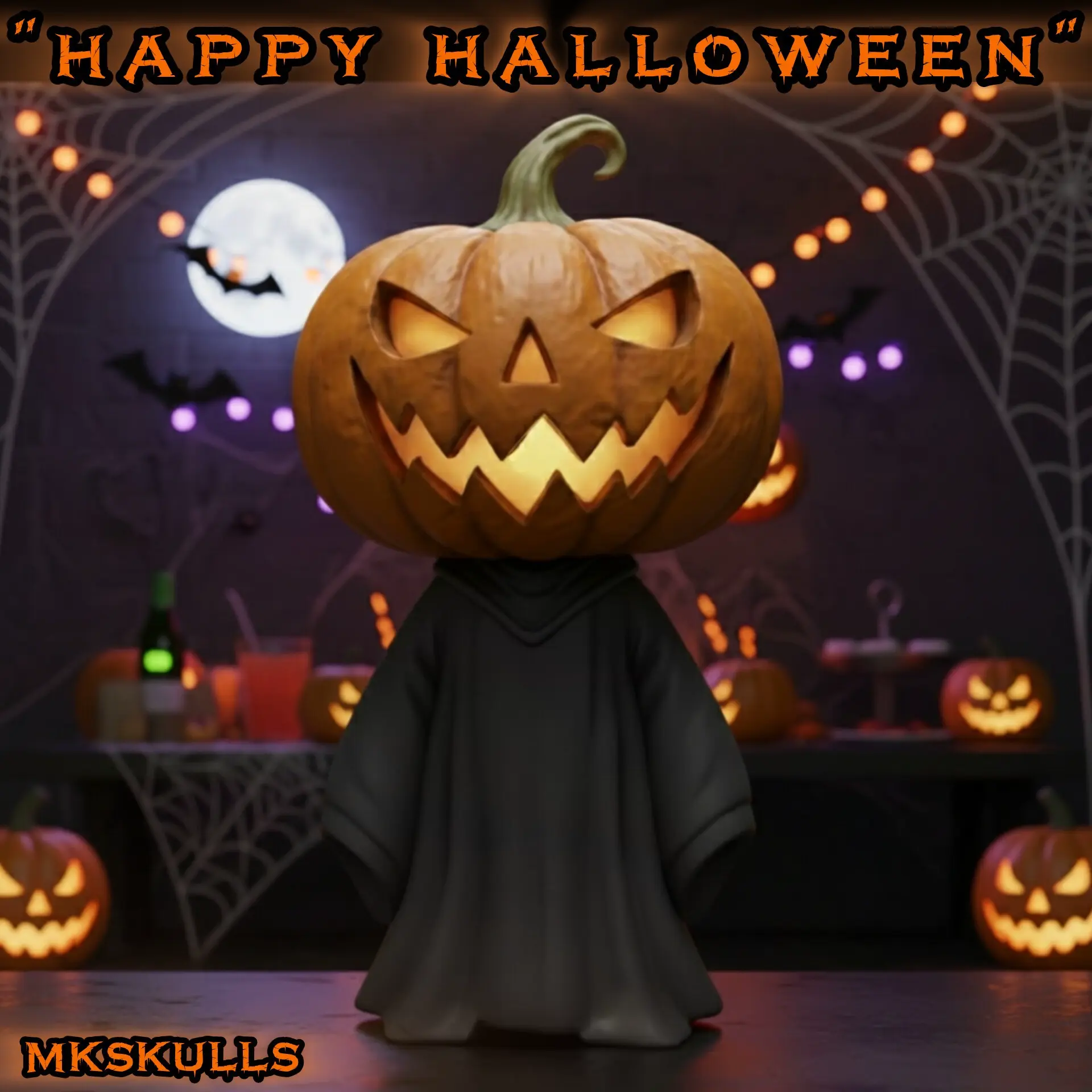 PUMPKIN HAPPY HALLOWEEN