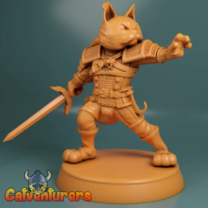 CLAWS AND CASTERS - FANTASY CATS RPG PARTY