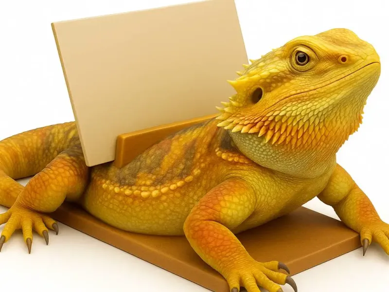 Bearded Dragon Card Holder
