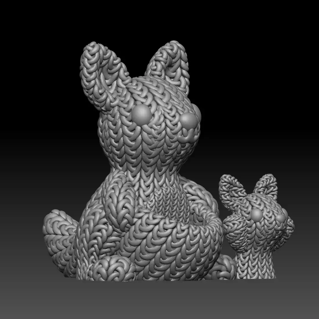 Knitted Kangaroo
