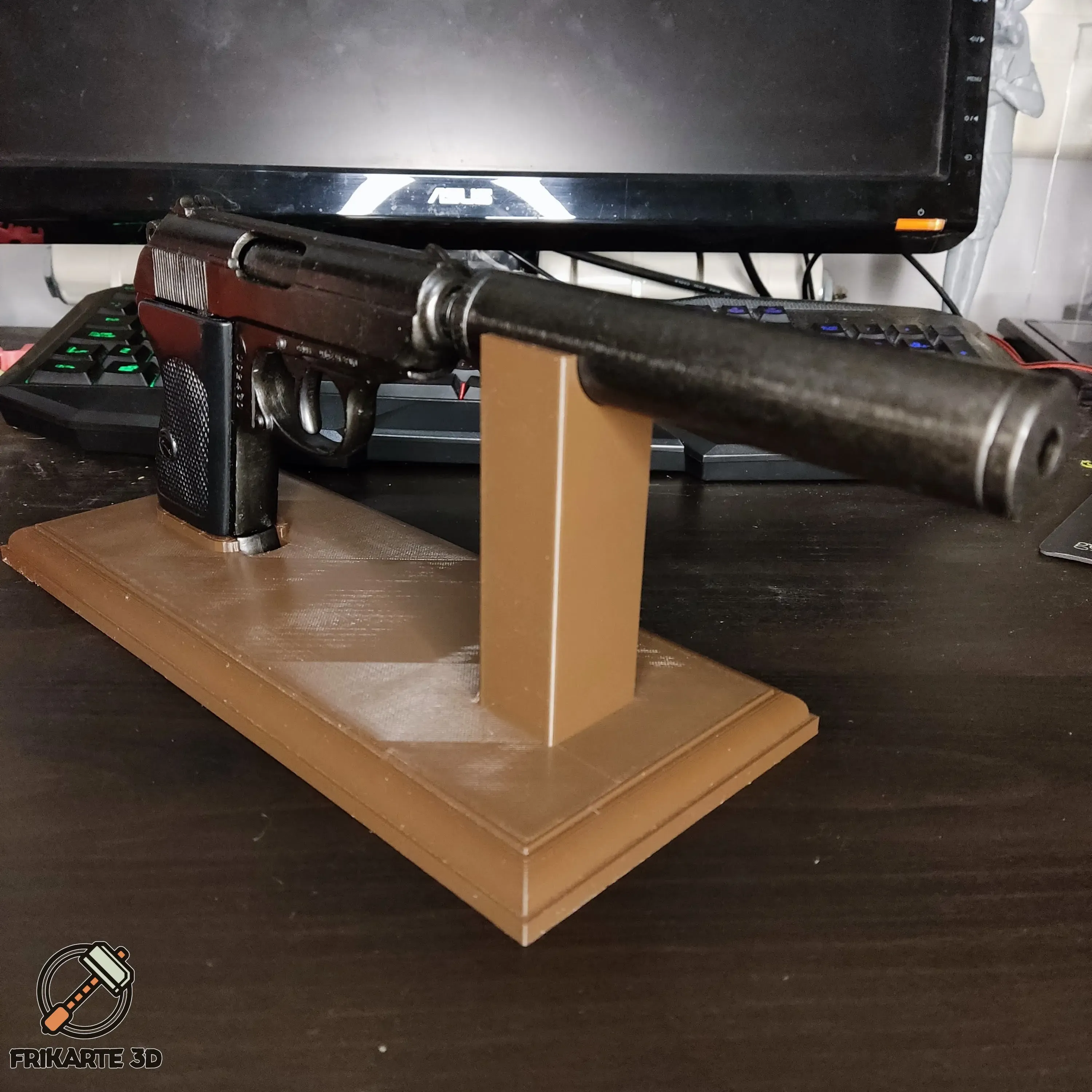 Walther PPK Silencer Gun Display Stand
