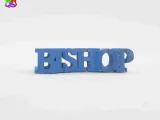 Text Flip - Bishop keychain-1