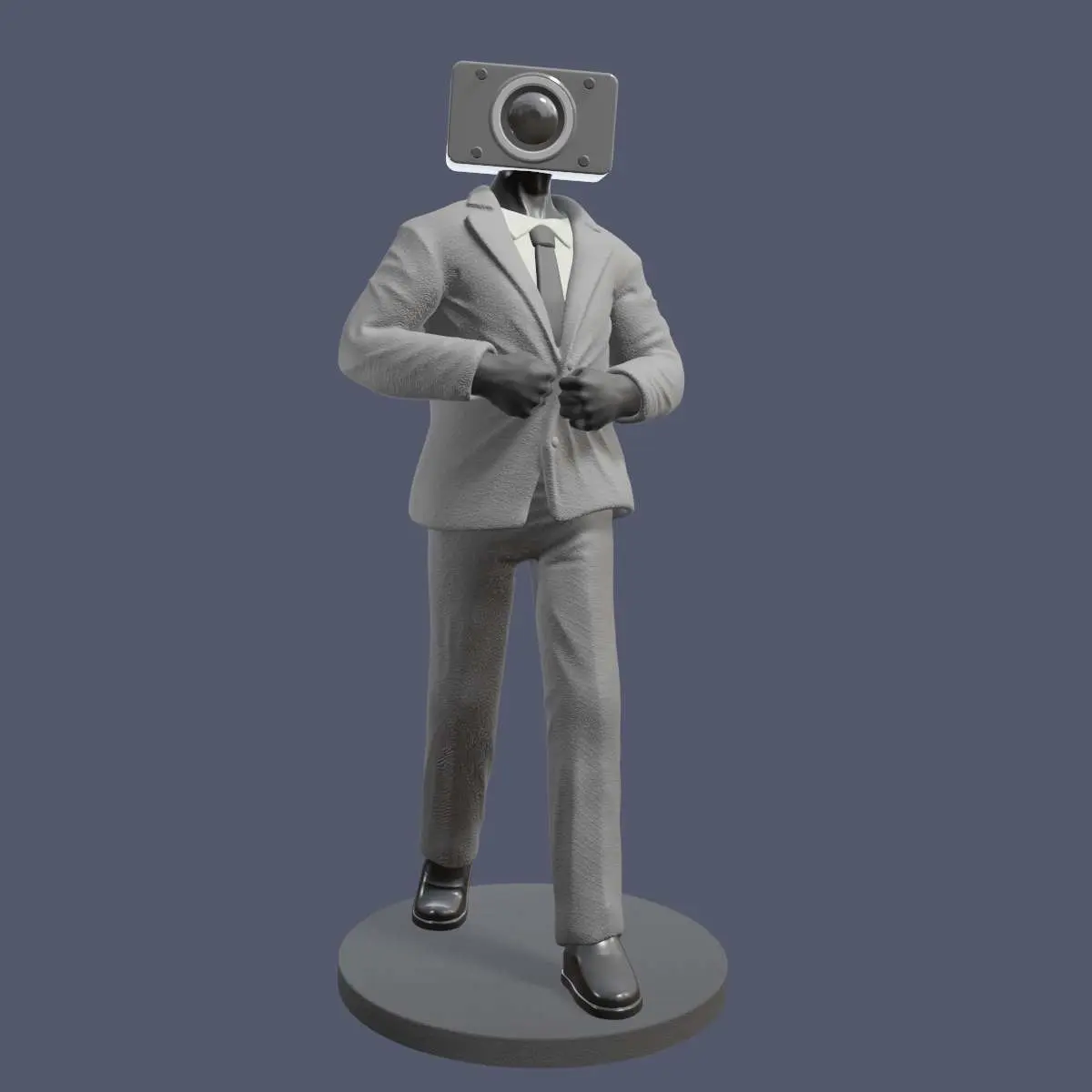 Camera Man Skibidi Toilet Statue Fan Art | 3D models download | Creality  Cloud