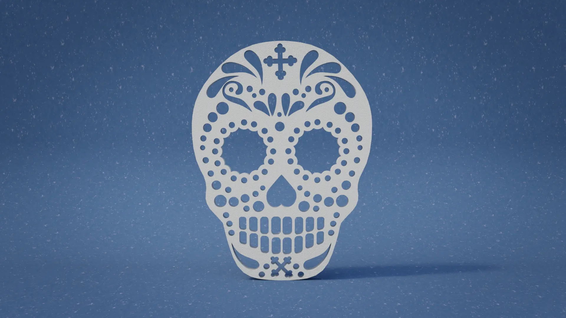 Tiki Skull Decoration V3