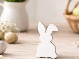 MINIMAL EASTER BUNNY - SPRING DECORATION