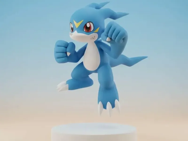 V-mon Digimon Creature Model