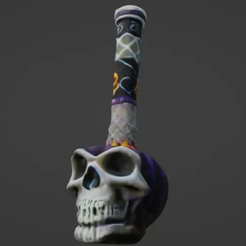 Halloween Skull Bong
