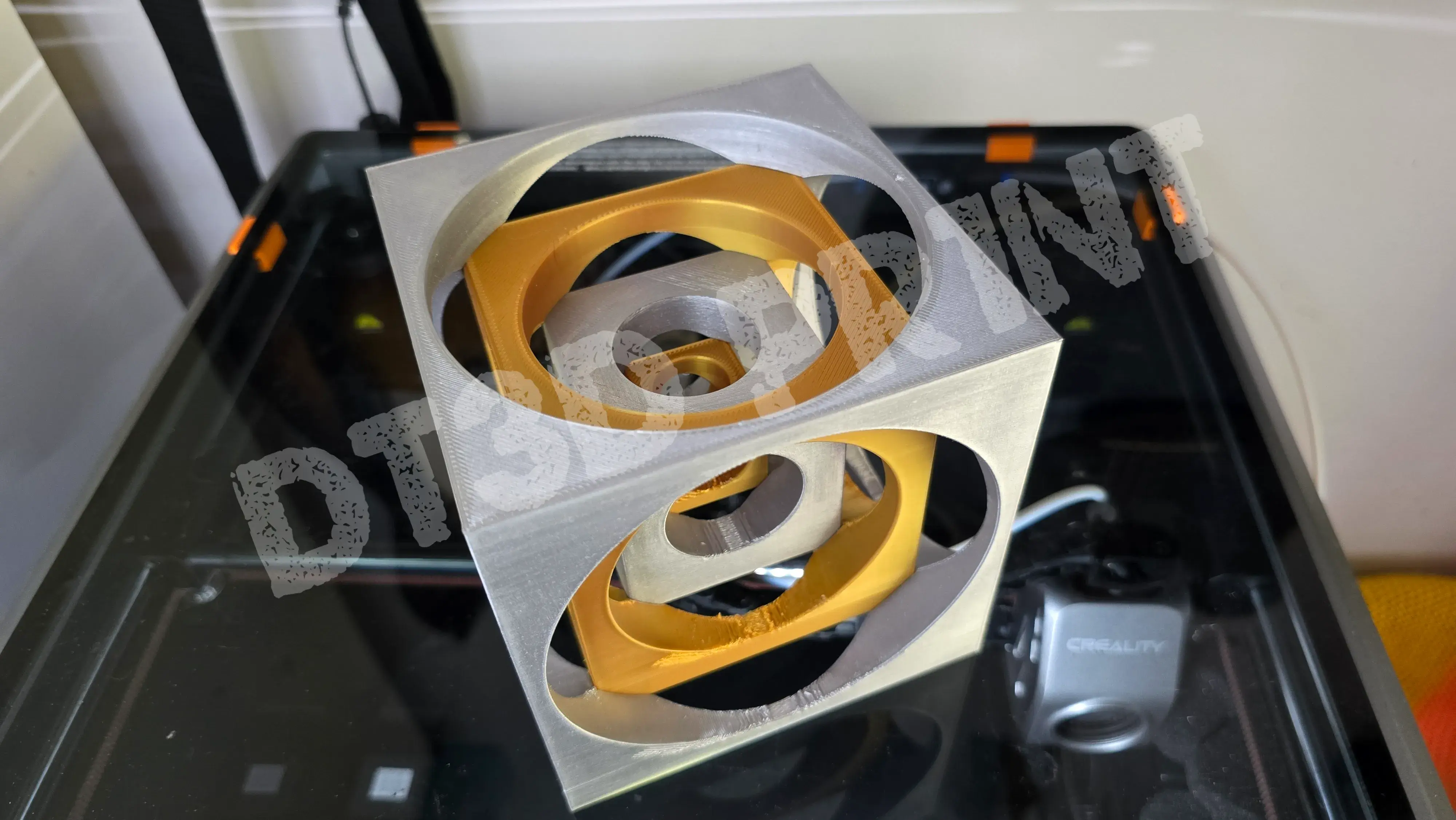 ILLUSION TURNERS CUBE TOY SCULPTURE