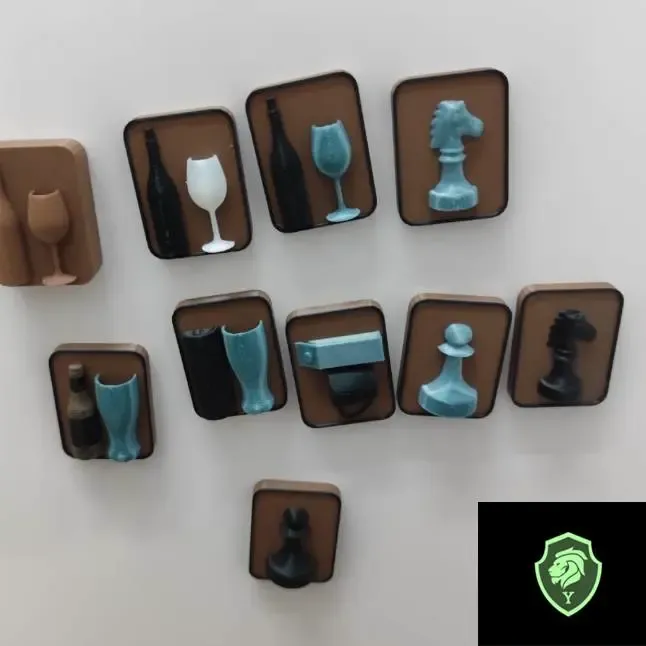 Decorative refrigerator magnet set 🧲