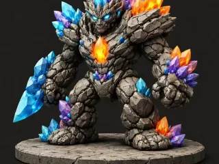 The Crystal Earth Elemental