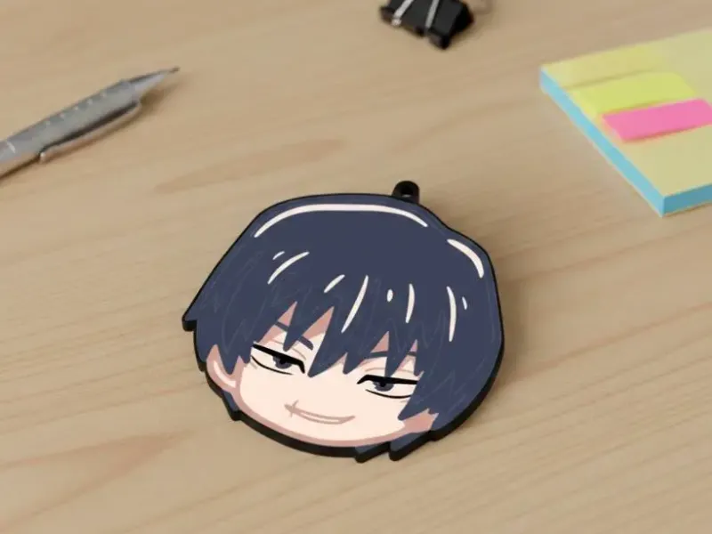 Toji Fushiguro zenin keychain multicolor