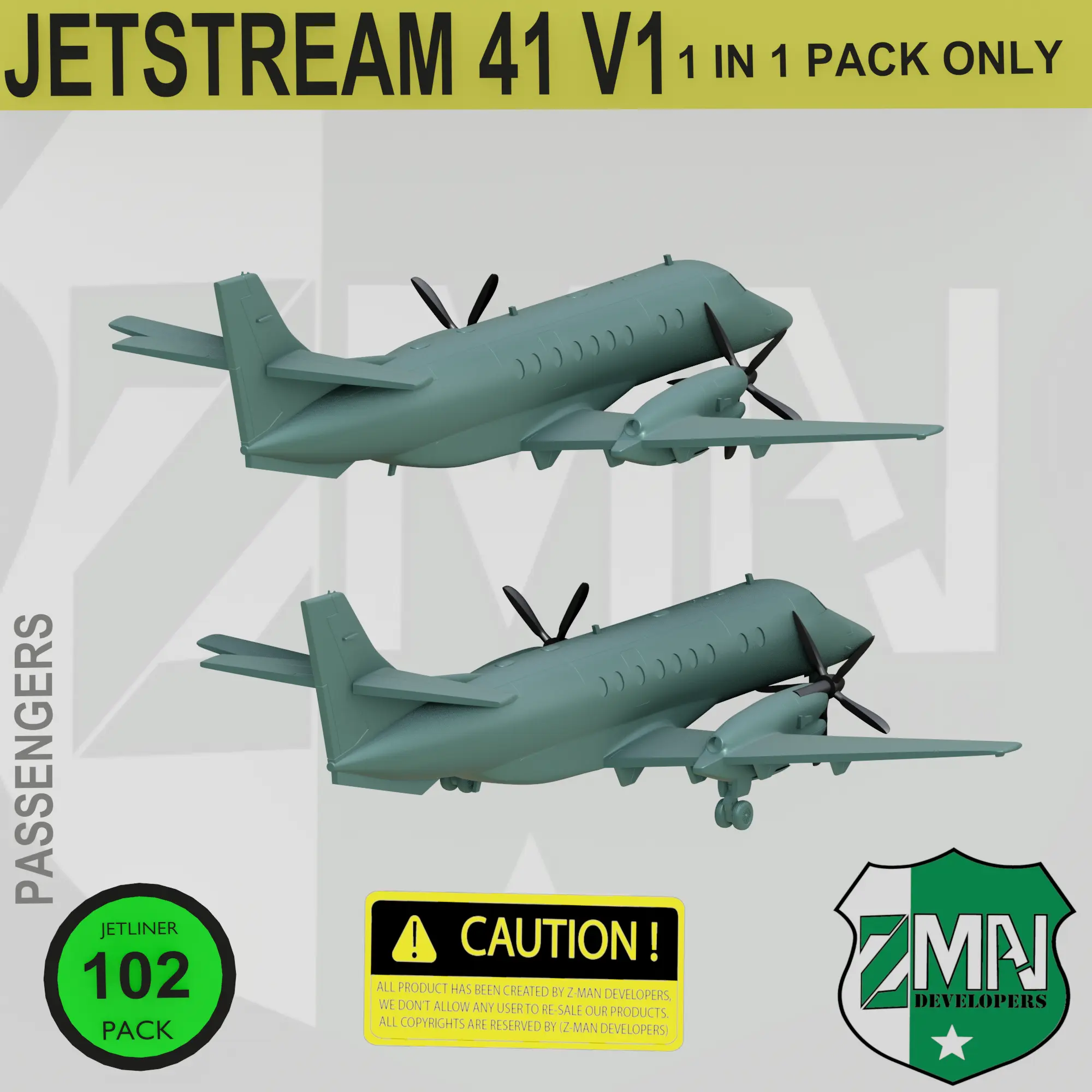 BAE JETSTREAM-41 V1   ( ASP+BY PARTS)