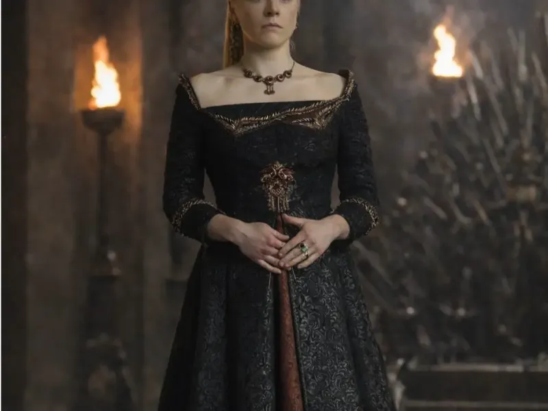 Rhaenyra Targaryen STL – Ejderhaların Evi Kraliçesi Heykeli –