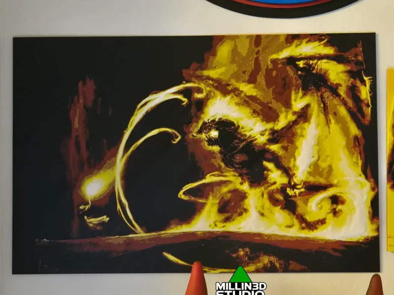 HueForge LOTR El Señor de los Anillos Balrog No Pasarás