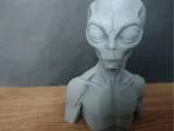Alien bust-0