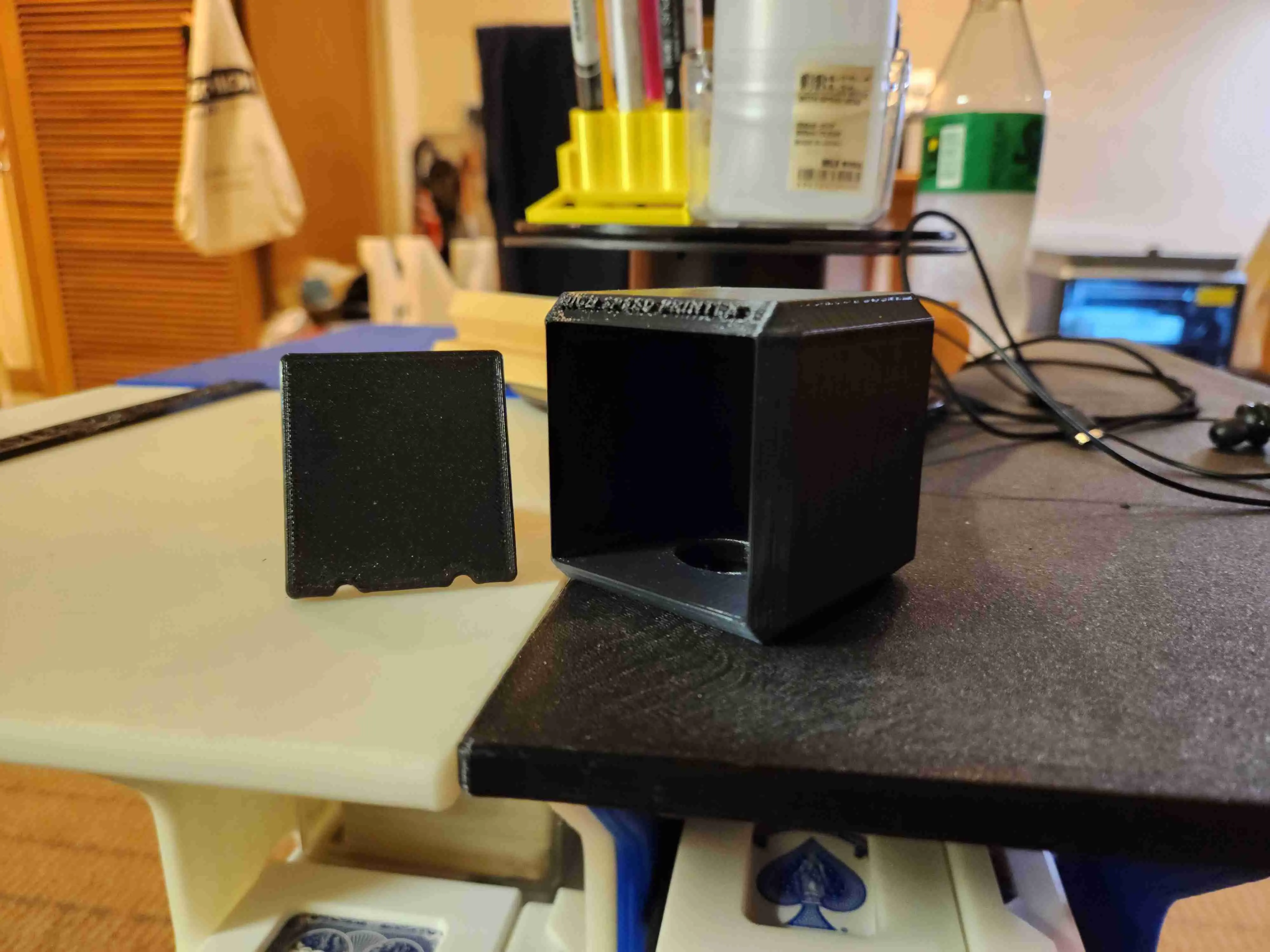 Cursed 3D printer Bookmark
