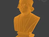 Christopher Columbus Bust STL-6