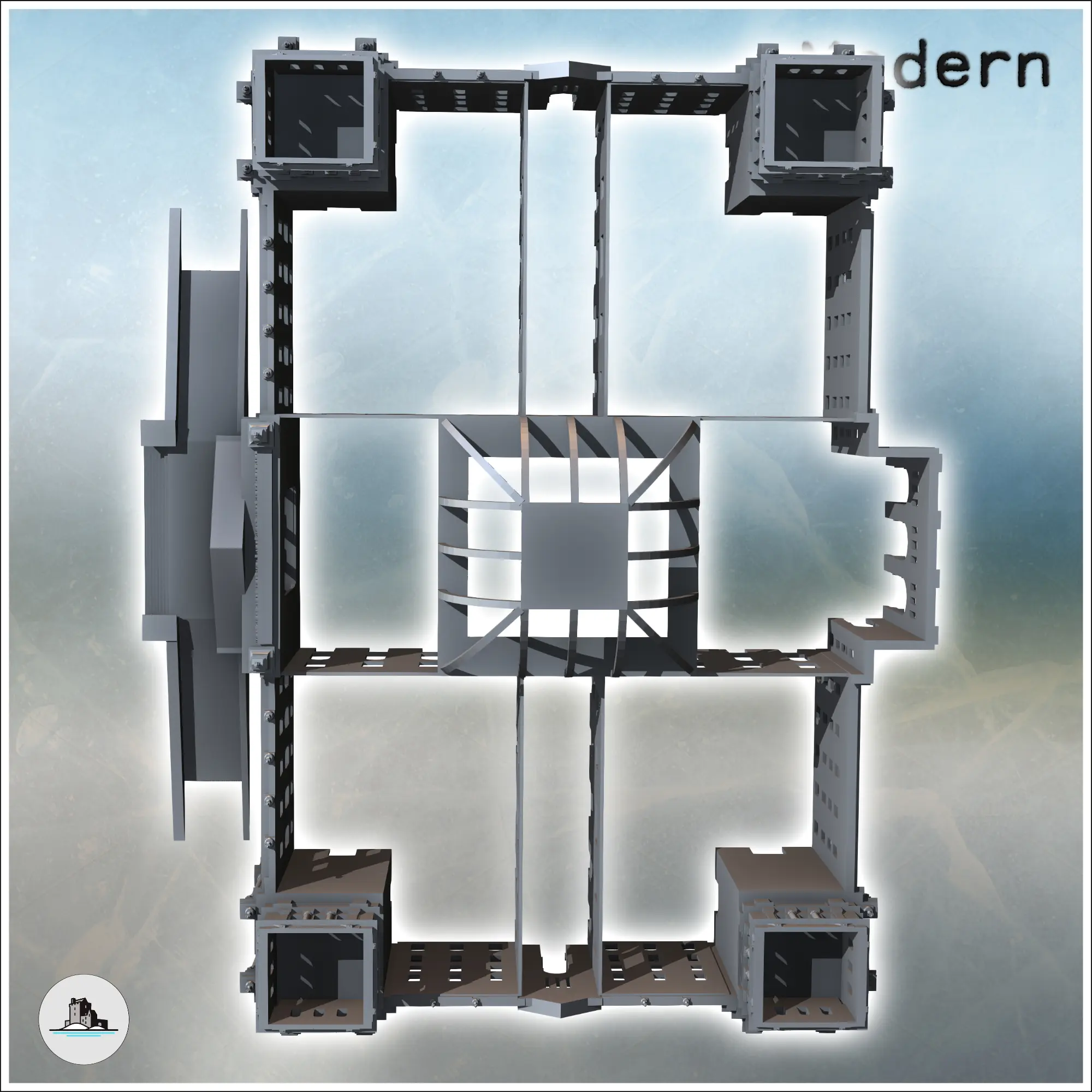 Former Reichstag Palace (Berlin, Germany) - miniatures warha