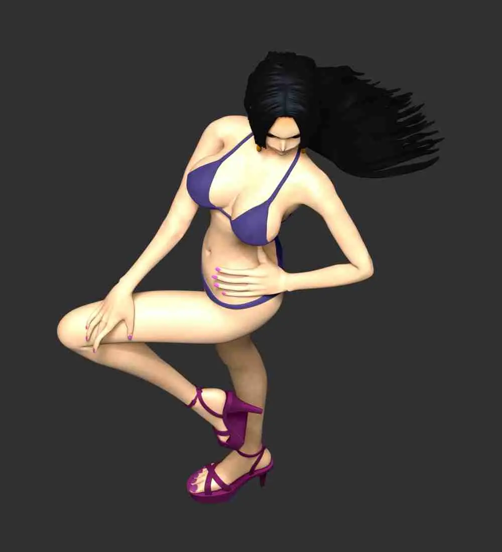 One Piece - Boa Hancock Swimsuit | 3D models download | Creality Cloud