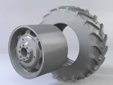 Tractor wheel-3