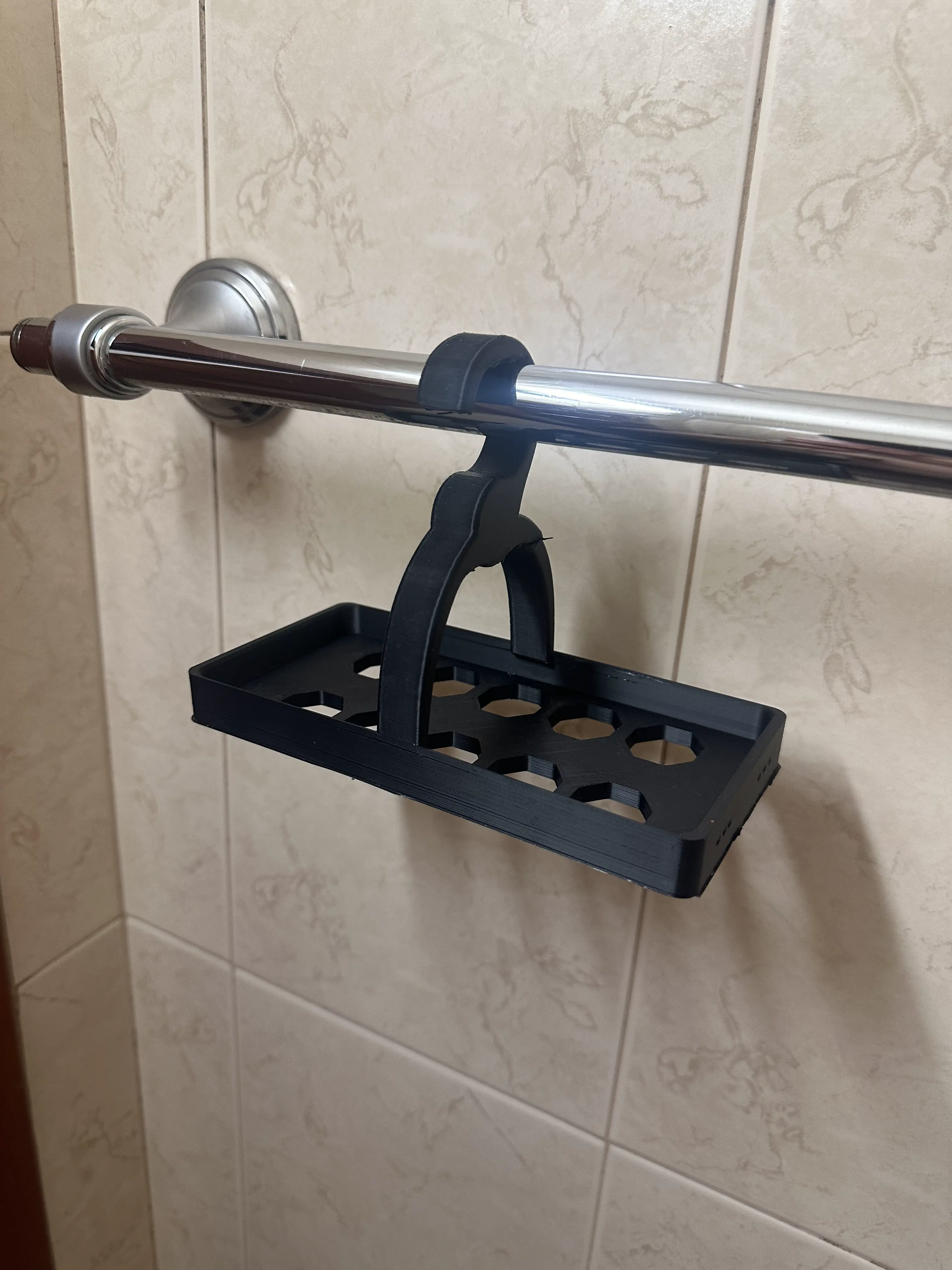 Bathroom phone holder(up to iphone 15pro max)