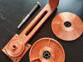 Filament Spool Holder to screw on