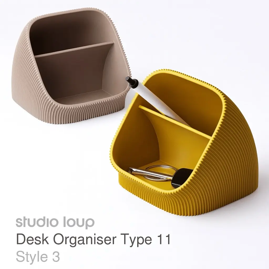 Desk Organizer Type 11 - Style 3 - Studio Loup