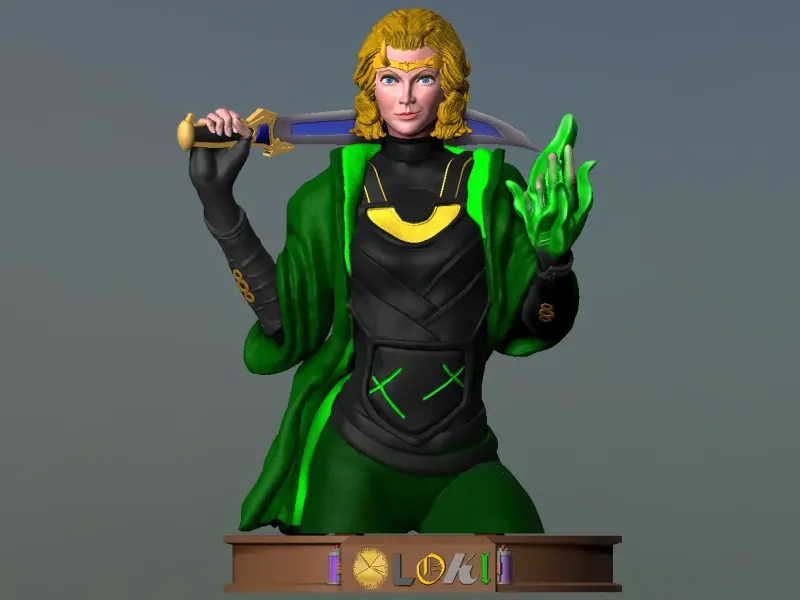 Sylvie - Busto de Lady Loki