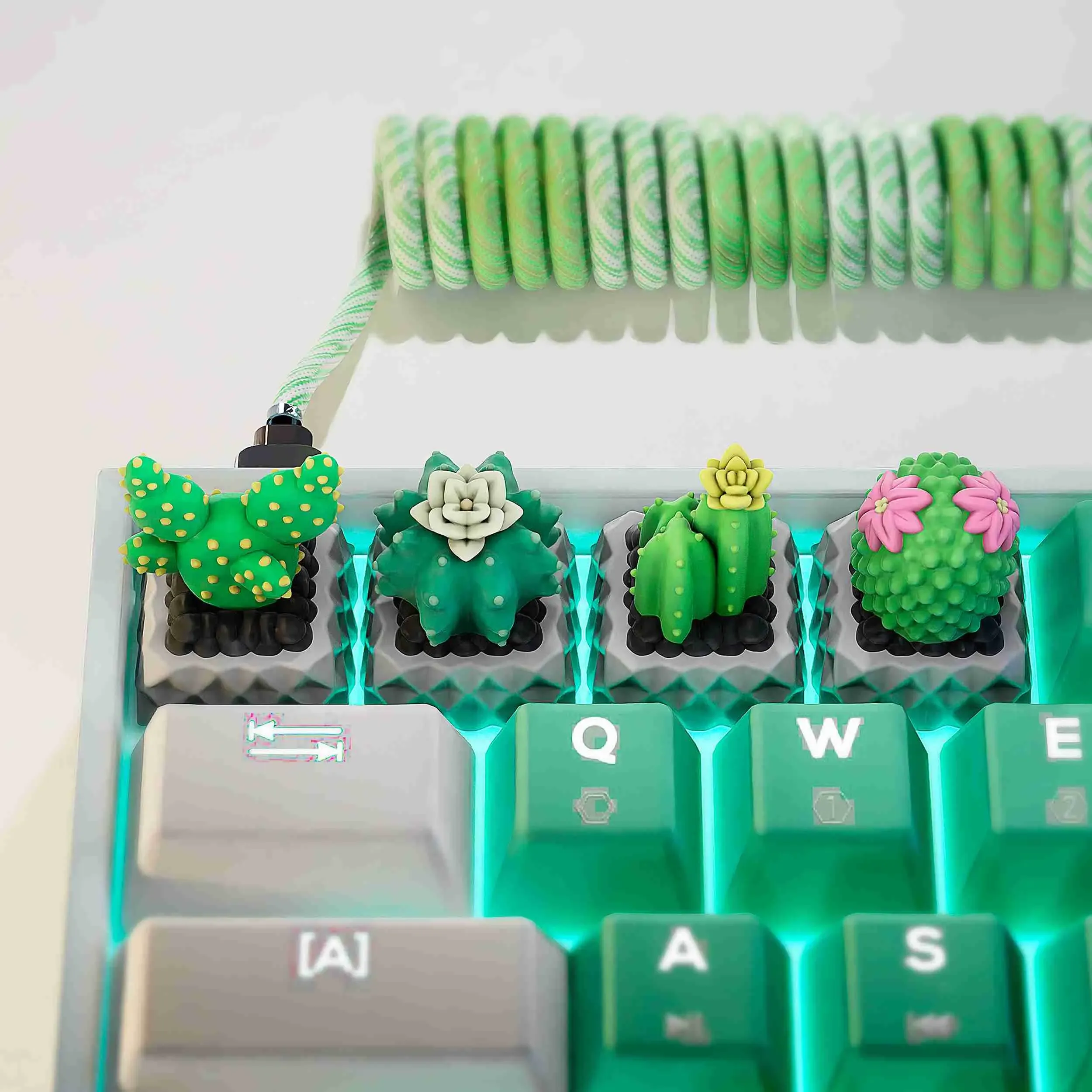 Cactus keycaps - Mechanical Keyboard