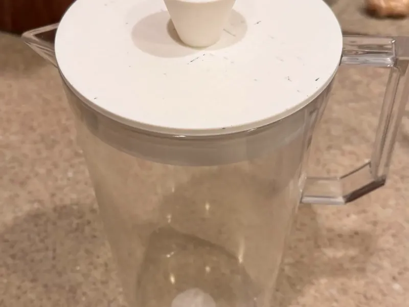 Water pitcher lid 140 mm outer diameter