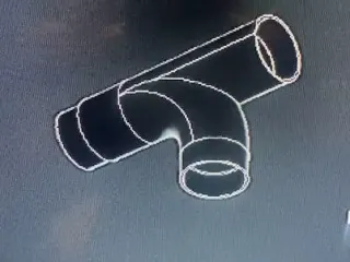 small duct splitter