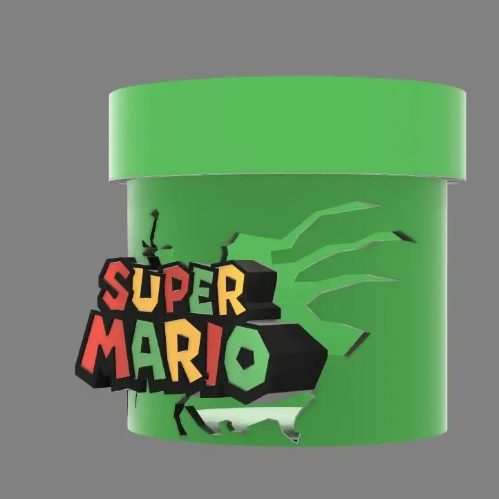 Pot à crayons Super Mario