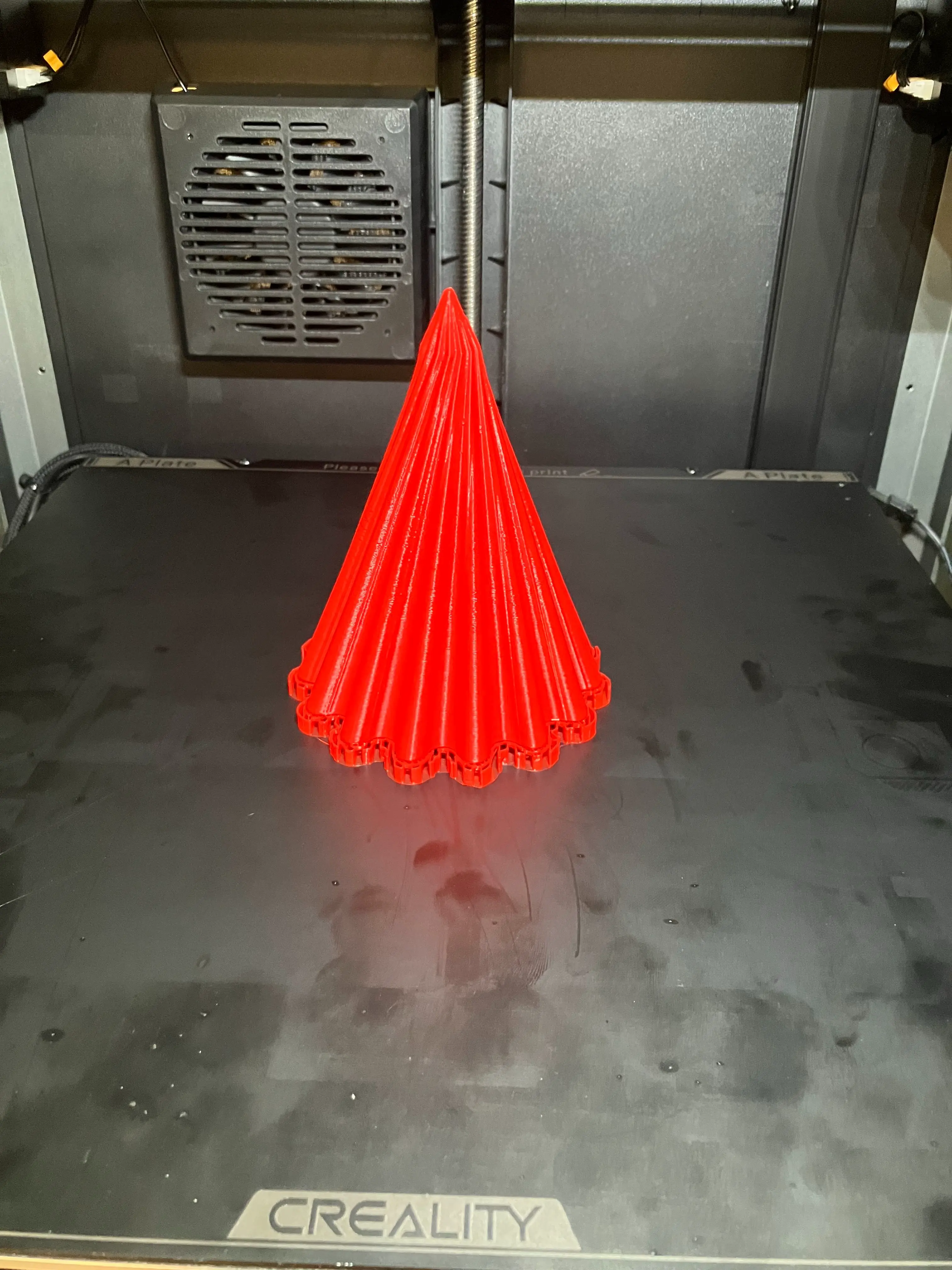 twisted Christmas tree decoration