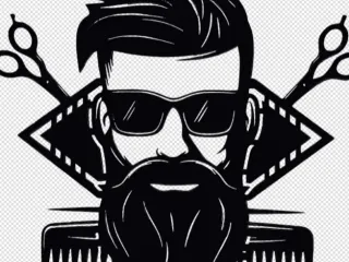 Barber Wallart And Stand