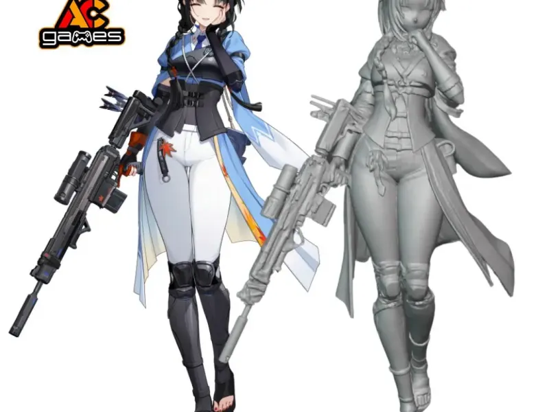Chiyo Girl Strinova Skins Defauld