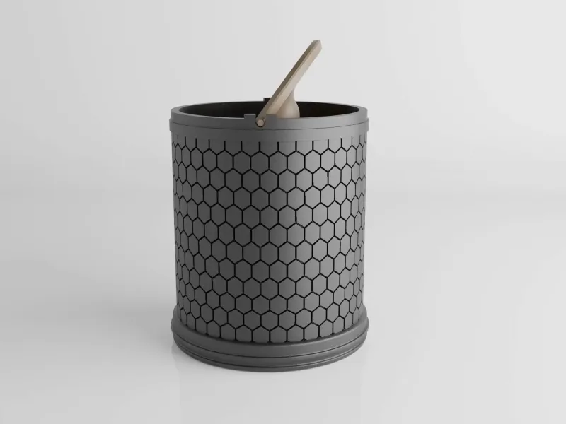 Mini trash Bin