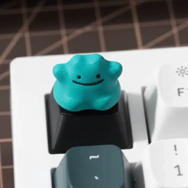 Ditto Pokemon keycap