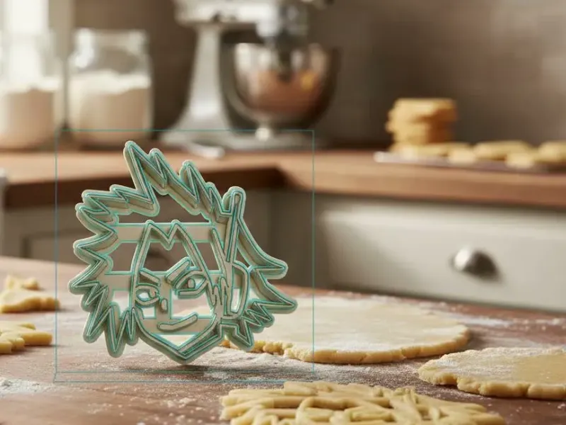 Denki Kaminari Cookie Cutter