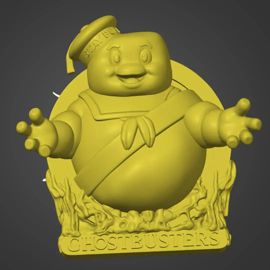 Sculptures Artworks STL Download Ghostbuster Mashmellow Manby Sculptures Artworks STL Download Ghostbuster Mashmellow Manby