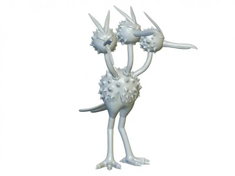 Pokemon Dodrio #85 - Готов к 3D-печати!